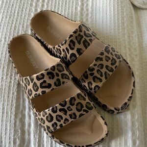 Old Navy Kids Leopard Print Sandals